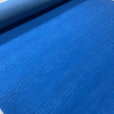 موکت نمدی طرح برجسته آبی - Image 5