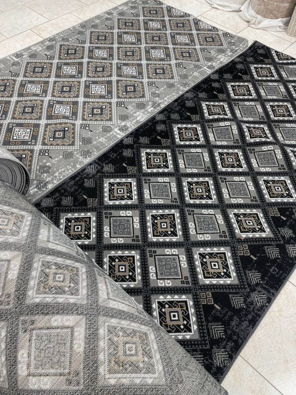 کناره گلیم کد 311 سرمه ای - Image 3