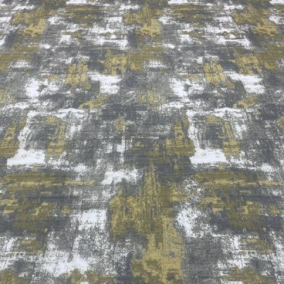 موکت پرز بلند کلکته طوسی طلایی - Image 4