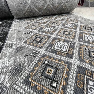 کناره گلیم کد 311 طوسی - Image 3